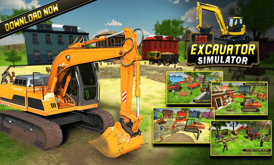 Easy to Play, Hard to Become Excavator Simulator!